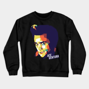 Ace Ventura WPAP Style Crewneck Sweatshirt
